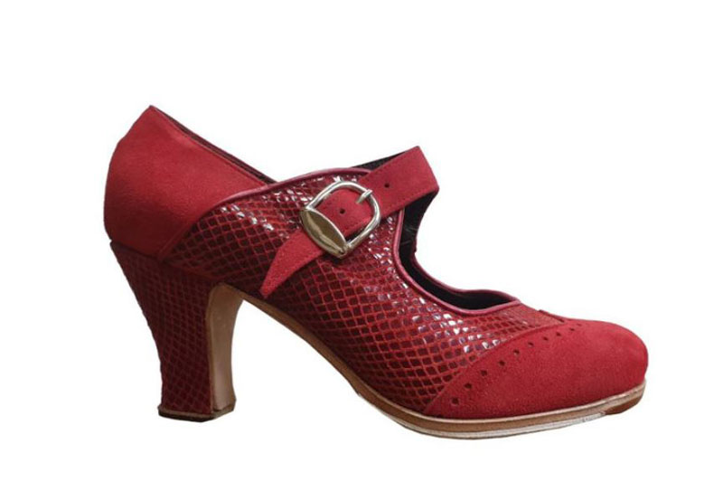 Fátima Hebilla. Chaussures de Flamenco pour Personnaliser de Gallardo